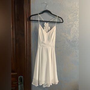 City Triangles White Dress